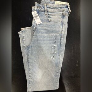 American Eagle Outfitters Light Blue High Rise Jeans